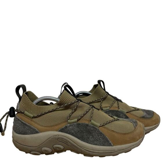 Merrell Mens Jungle Moc Explorer Coyote J003567 Slip-On Hiking Trail Shoes 10 - Picture 1 of 7